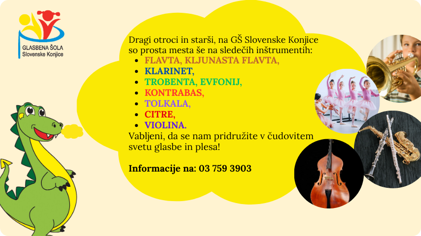 Prosta mesta na inštrumentih